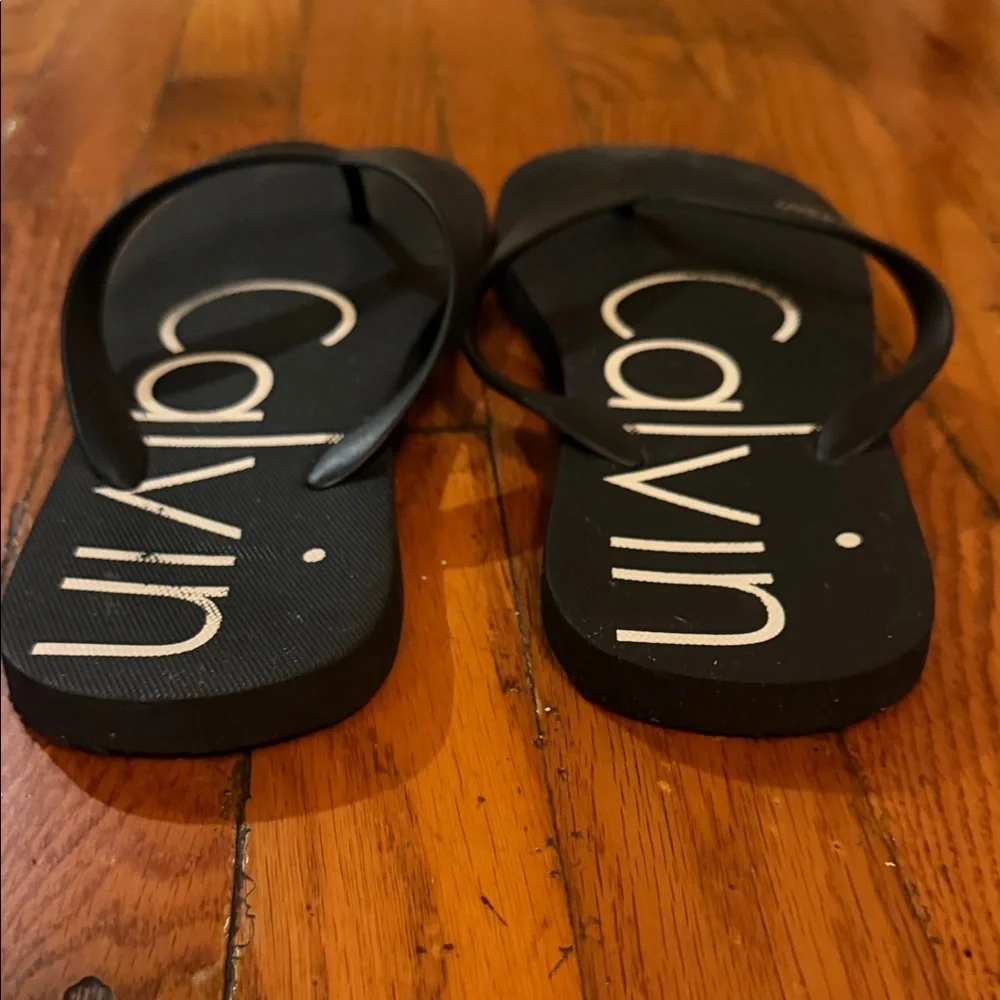 Calvin Klein Black Sandals